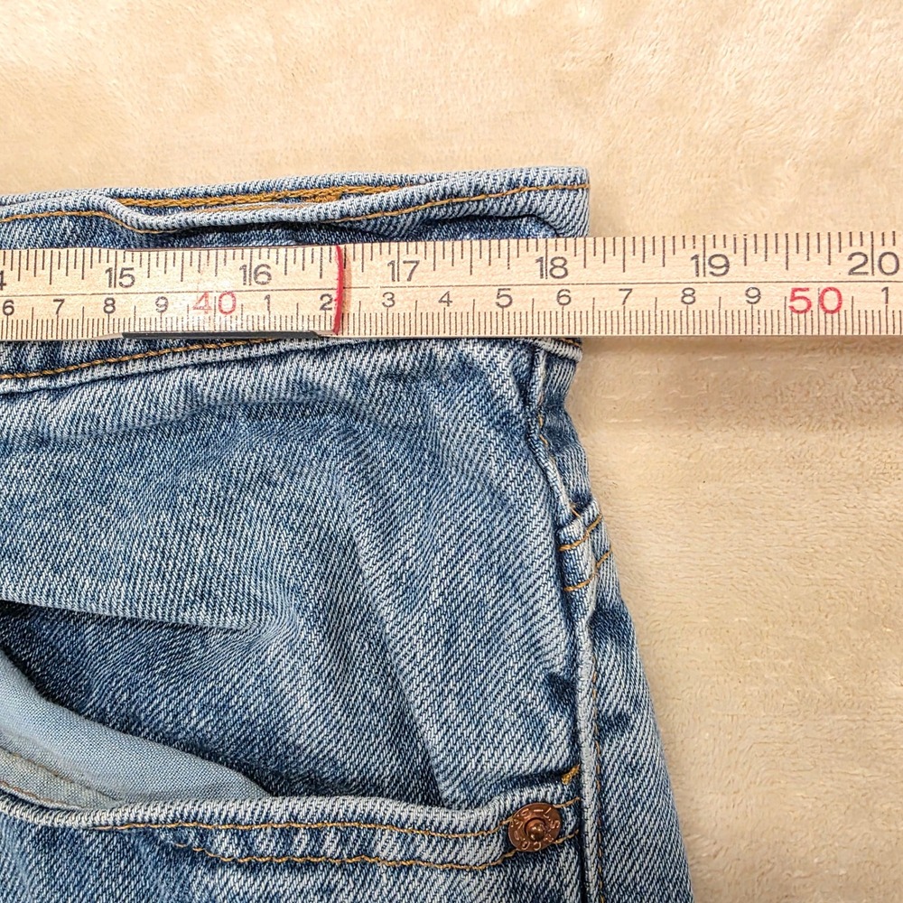 Vintage Levis 550 Jeans Mens 36x31.5 Actual (Tag 38x32) Made In USA Blue 90s - Picture 5 of 12